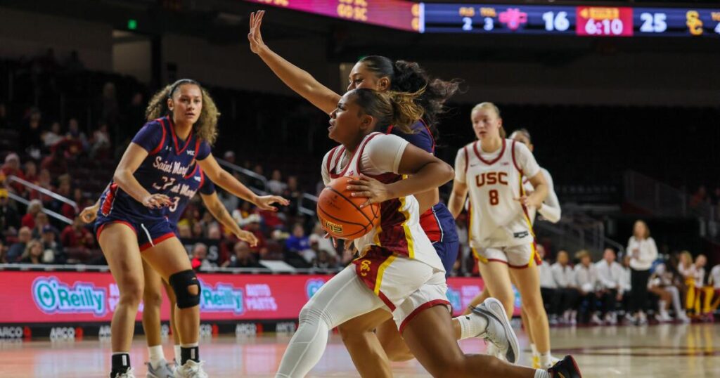 USC women’s basketball smothers Saint Mary’s ahead of Big Ten opener