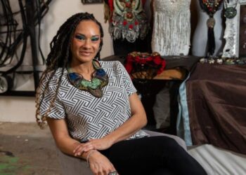 Trash is treasure for this jewelry maker and sculptor