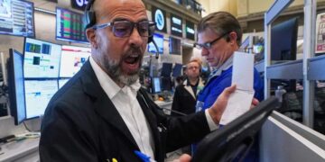 Stocks fall to their first loss in six days as bitcoin tumbles