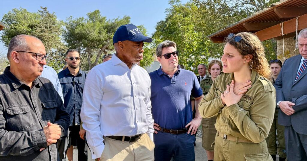 As NYC prepares for Mamdani, departing Mayor Eric Adams wanders the globe