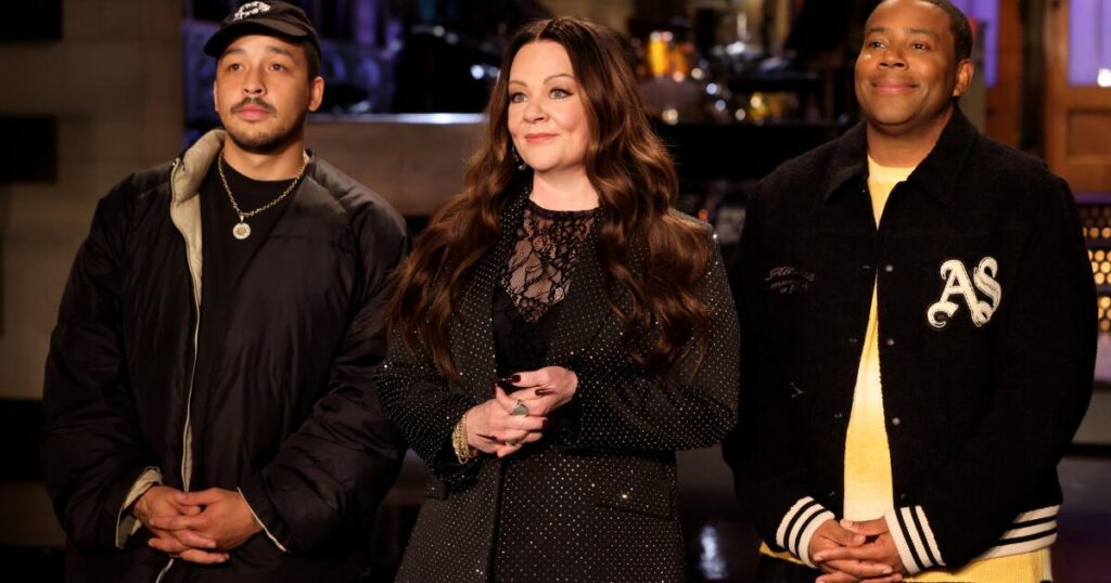 Melissa McCarthy shows why she’s a repeat ‘SNL’ host, and Pete Hegseth returns in cold open