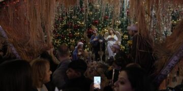 Christmas celebrations return to Bethlehem after 2 years of war in nearby Gaza