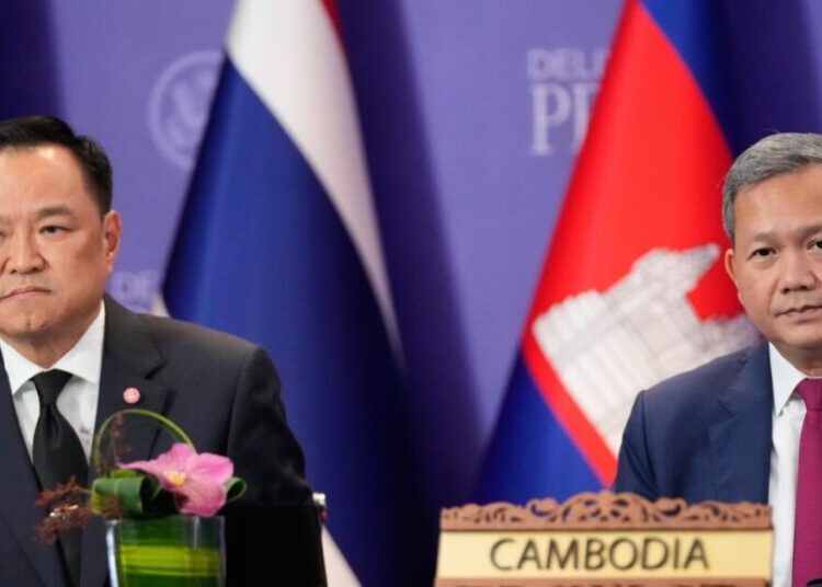 Thailand launches airstrikes along border with Cambodia as tensions reignite