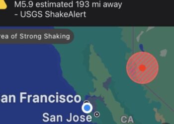 ShakeAlert sends false alarm about magnitude 5.9 earthquake in California, Nevada