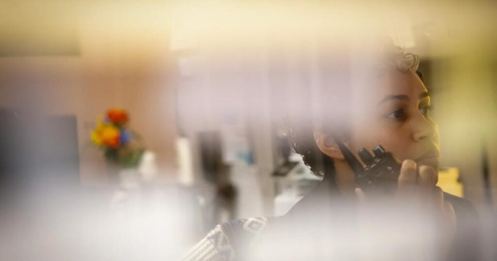 She goes to police calls in a Prius. It’s part of a new approach to mental health emergencies