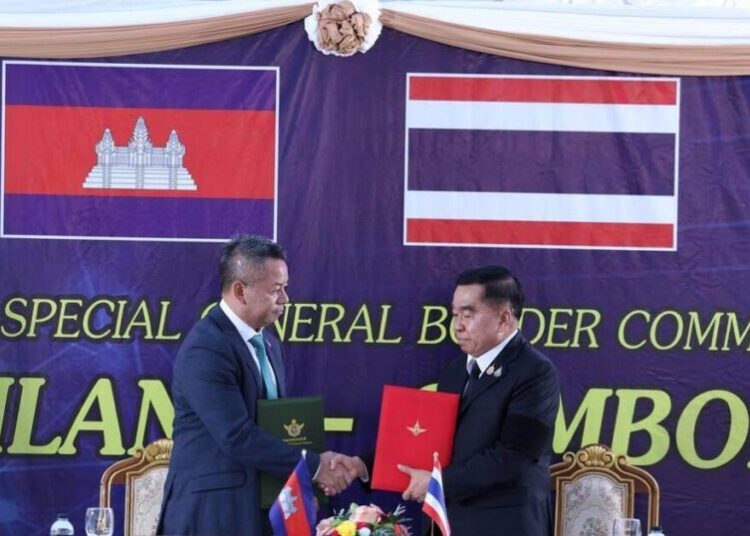 Thailand and Cambodia sign a new ceasefire agreement to end border fighting