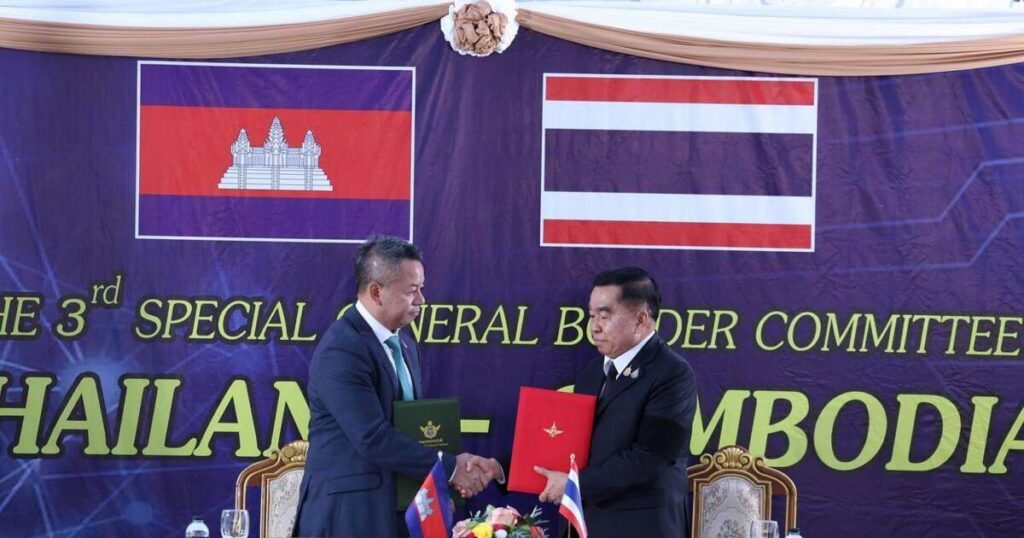 Thailand and Cambodia sign a new ceasefire agreement to end border fighting