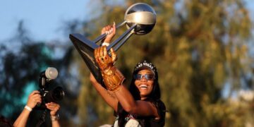 Get her another Infinity Gauntlet. A’ja Wilson’s win streak continues with AP Female Athlete of the Year