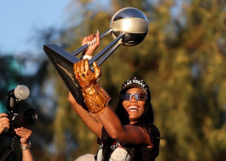 Get her another Infinity Gauntlet. A’ja Wilson’s win streak continues with AP Female Athlete of the Year