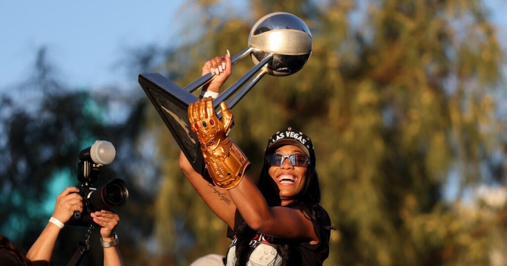 Get her another Infinity Gauntlet. A’ja Wilson’s win streak continues with AP Female Athlete of the Year