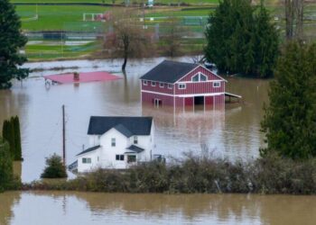 Washington state faces historic floods that have washed away homes and stranded families