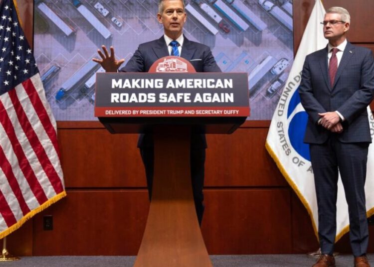 Feds threaten funding to California, seven other states over commercial driver’s licenses for immigrants