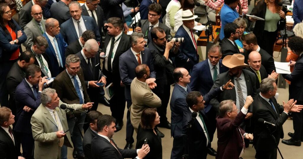 Bill that could reduce Brazilian ex-President Jair Bolsonaro’s prison time advances in Congress