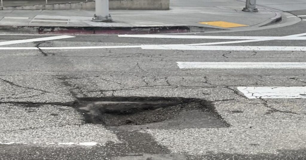 You’re not imagining it. L.A. has surrendered to the potholes