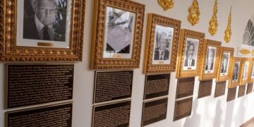 Sleepy. Divisive. A fan of young Trump: A look at the new plaques on the Presidential Walk of Fame