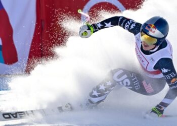 Lindsey Vonn, 41, notches first World Cup downhill win since 2018 in shocking fashion