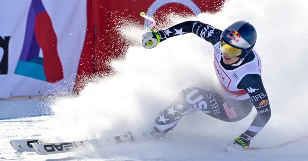 Lindsey Vonn, 41, notches first World Cup downhill win since 2018 in shocking fashion