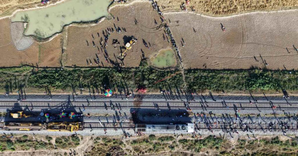 High-speed passenger train kills 7 elephants crossing tracks in India