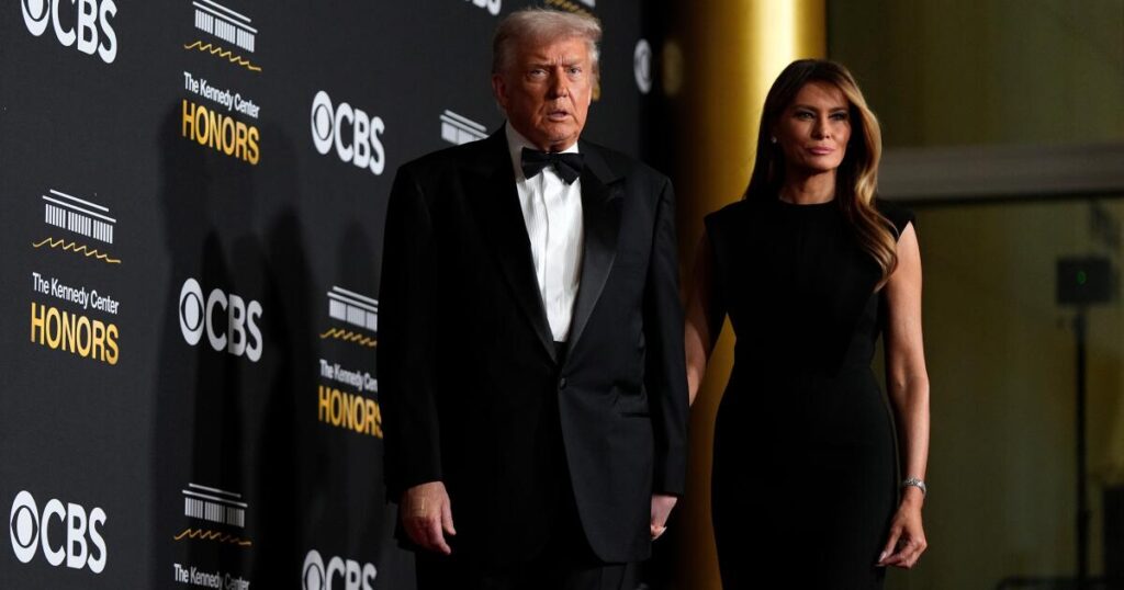 Trump hosts Kennedy Center Honors, a touchstone in his attack against what he calls ‘woke’ culture