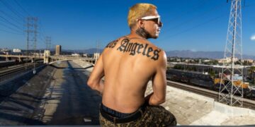 Stunt bike influencer takes followers ‘behind the tent zipper’ in L.A. encampments