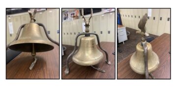 Sheriff’s detectives asking anyone who can identify stolen bell to chime in