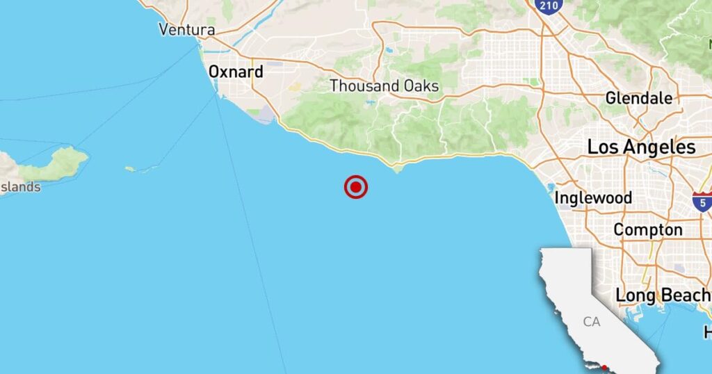Magnitude 2.6 earthquake reported off Malibu