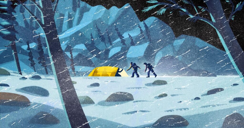 Strangers needed help near Mt. Whitney’s summit. Would we share our tent on a stormy night?