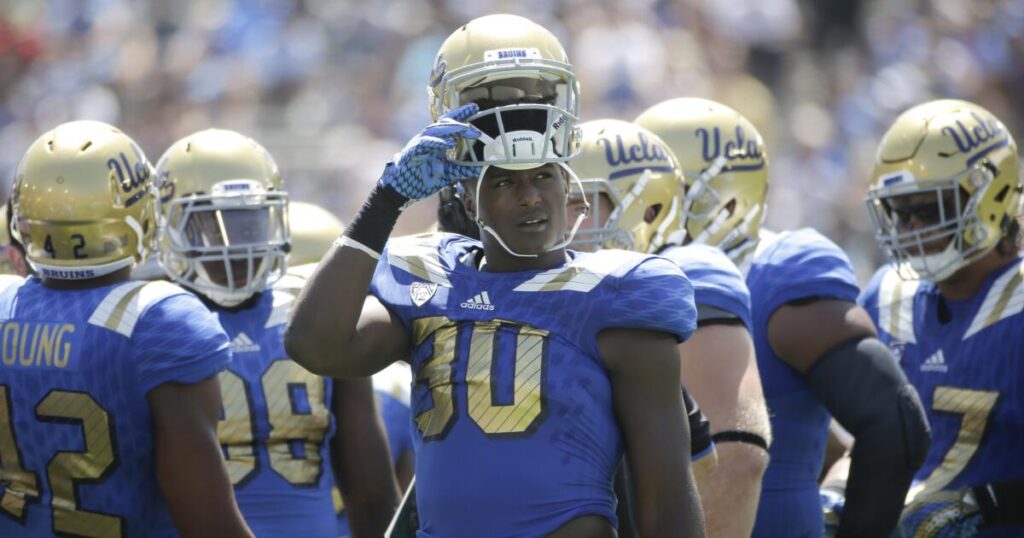 Myles Jack, former UCLA star, charged with deadly conduct after falling from 2nd-floor window in Texas