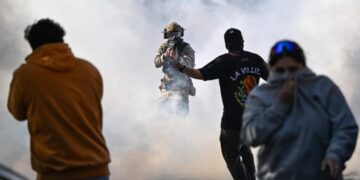 Illinois church reimagines Nativity scene with ICE presence, zip-tied Jesus