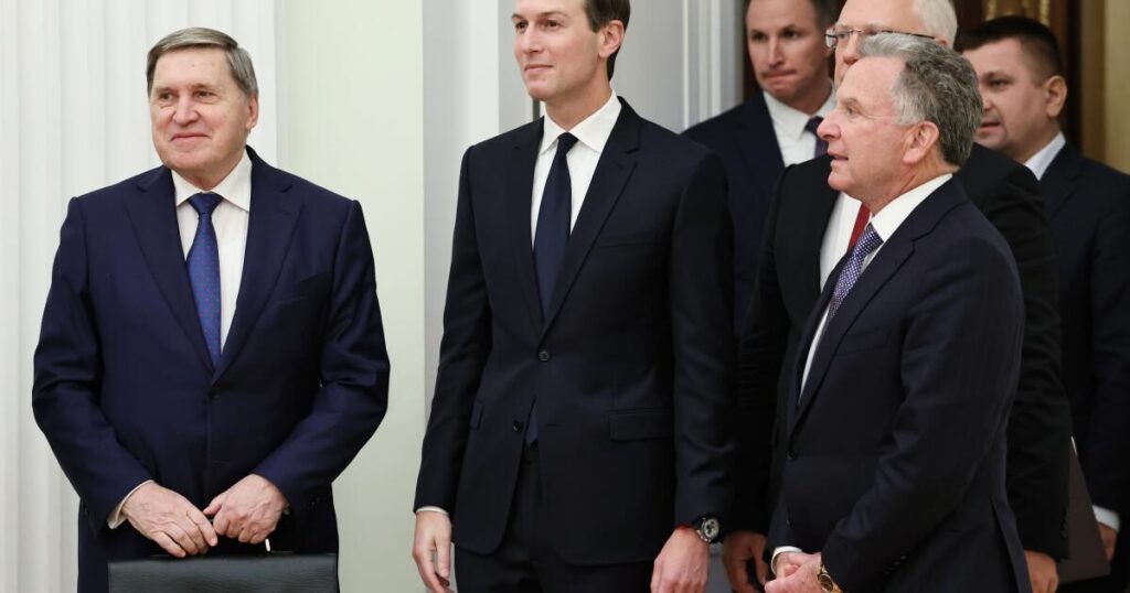 Russia and Ukraine signal progress in talks on U.S. peace plan