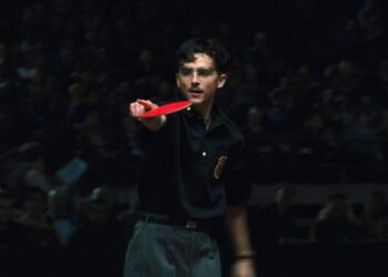 ‘Marty Supreme’ spins ping pong into a gaspingly funny critique of the American hustle