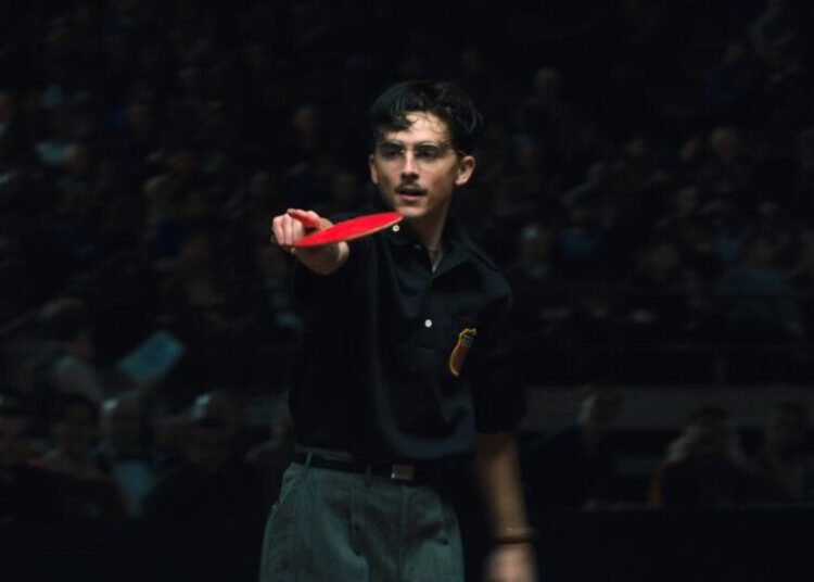 ‘Marty Supreme’ spins ping pong into a gaspingly funny critique of the American hustle