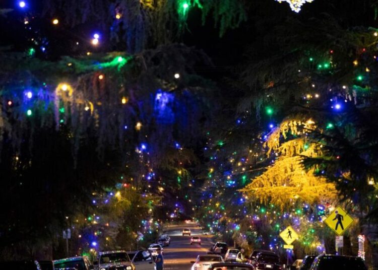 Christmas Tree Lane will light up tonight, carrying on beloved tradition in fire-ravaged Altadena