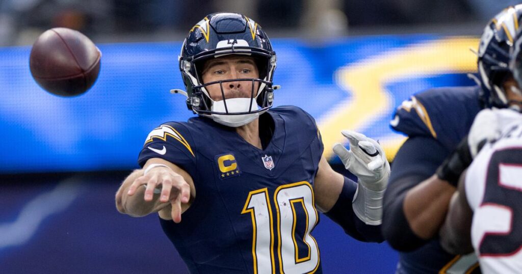 Justin Herbert will not play in Chargers’ regular-season finale vs. Broncos