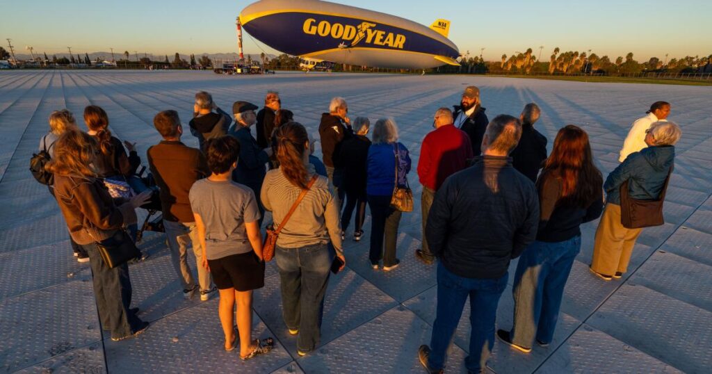 ‘It’s just like your dopey friend’: Inside the Goodyear Blimp’s devoted fan base