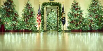 Melania Trump reveals White House holiday decorations and her theme, ‘Home Is Where the Heart Is’