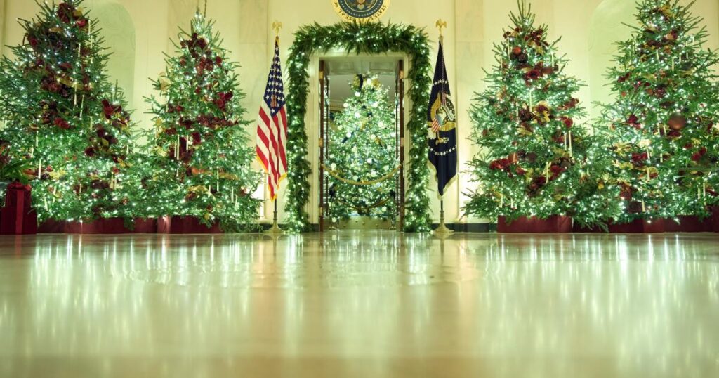 Melania Trump reveals White House holiday decorations and her theme, ‘Home Is Where the Heart Is’