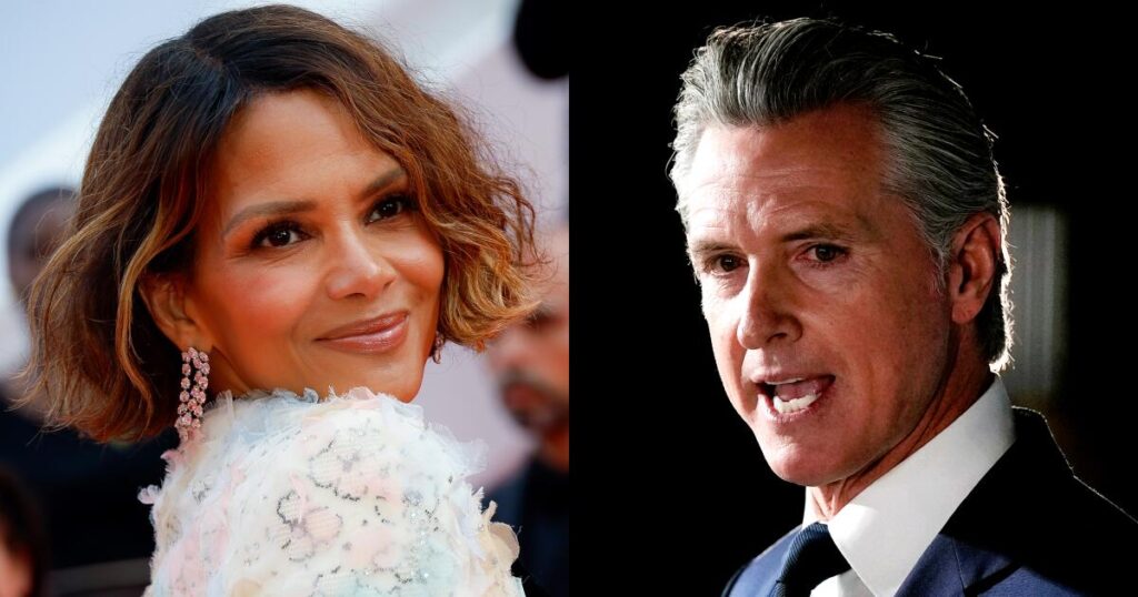 Halle Berry declares Gavin Newsom ‘should not be our next president’ after he vetoed menopause care bill