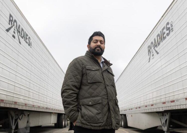 Why are California’s Indian truck drivers disappearing during the holiday rush?