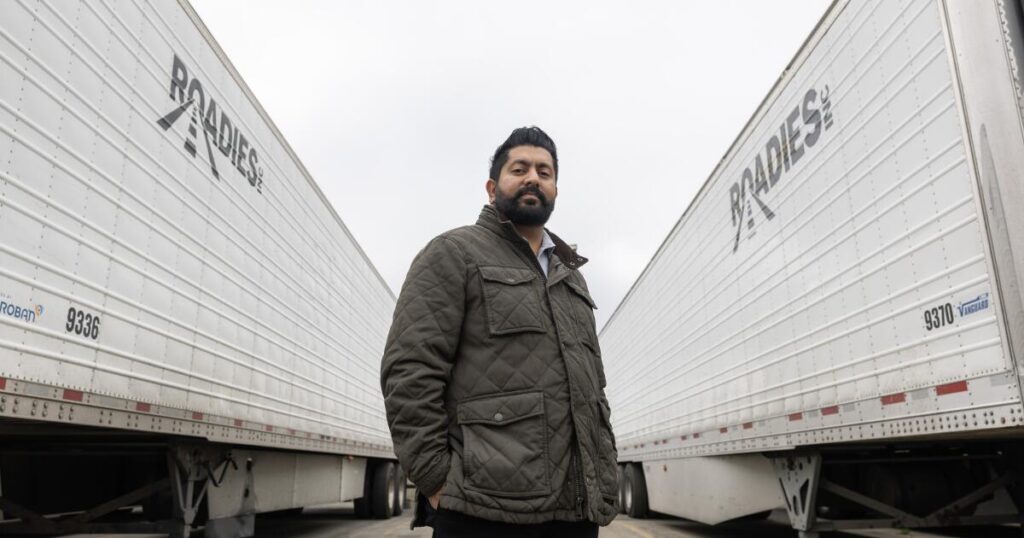 Why are California’s Indian truck drivers disappearing during the holiday rush?