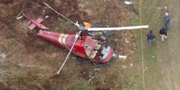 1 dead, 1 injured in midair helicopter crash in New Jersey, officials say