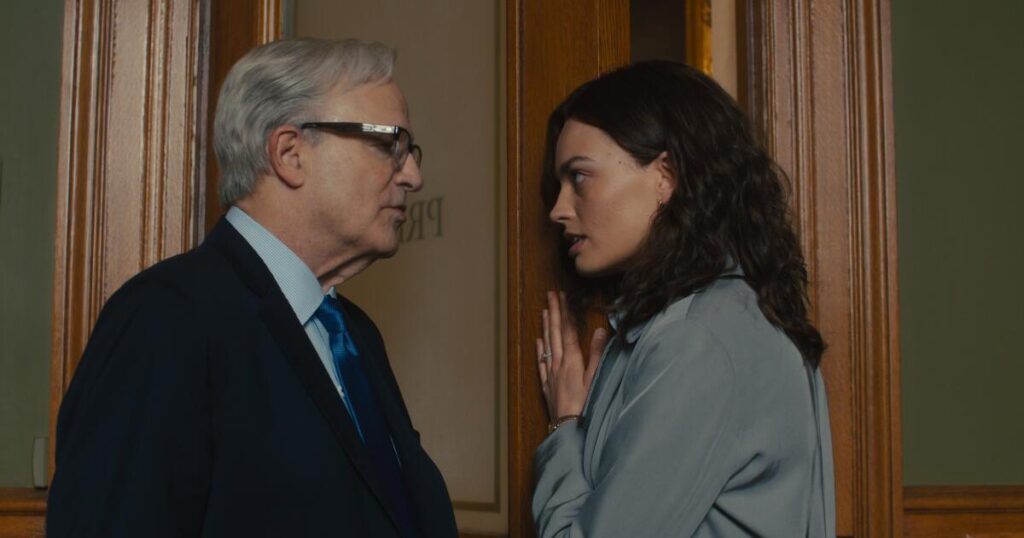 She’d like to change the world, but the script of ‘Ella McCay’ is running against her