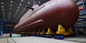North Korea displays apparent progress in building nuclear-powered submarine