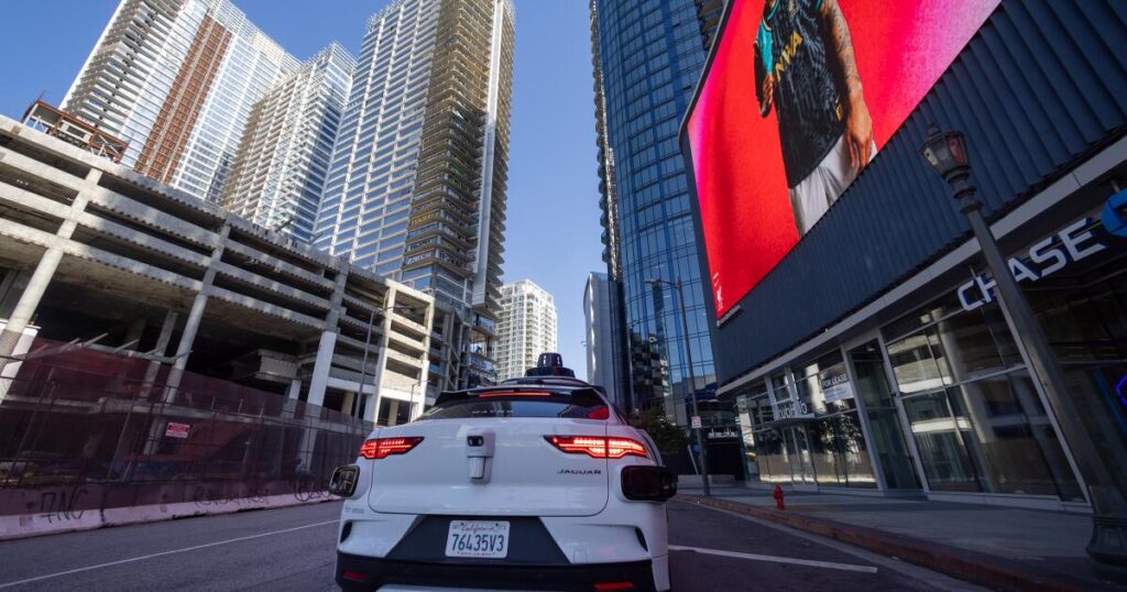 ‘Waymo problems’: Man jumps into trunk of driverless taxi in LA, gets stuck and removed by police