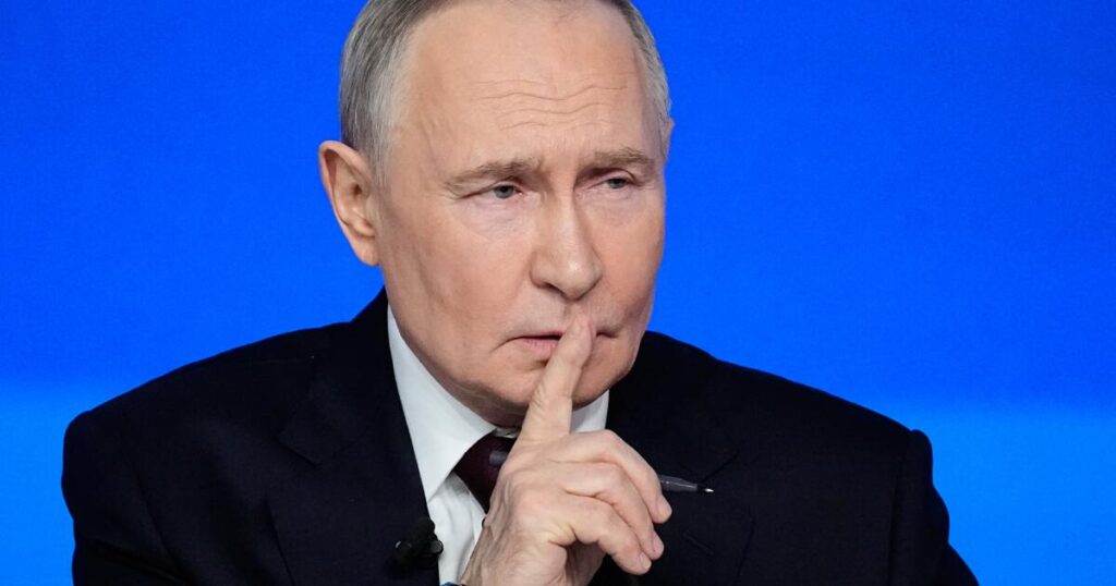 Putin tells his annual news conference that the Kremlin’s military goals in Ukraine will be met