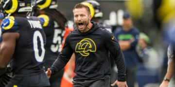 Sean McVay says tracking Rams in NFC playoff race is ‘not important to me at all’