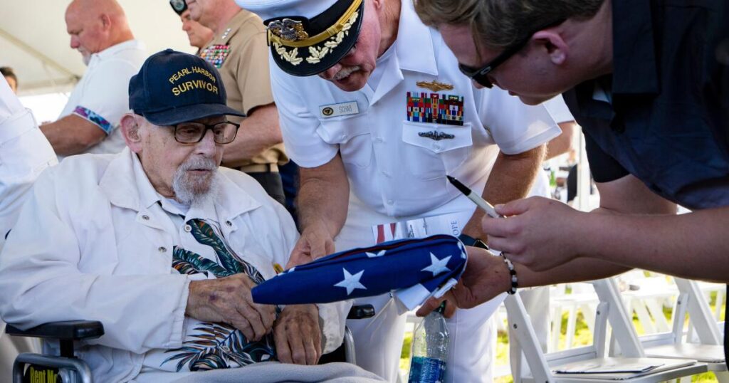 One of the last remaining Pearl Harbor survivors,  Ira ‘Ike’ Schab, dies at 105