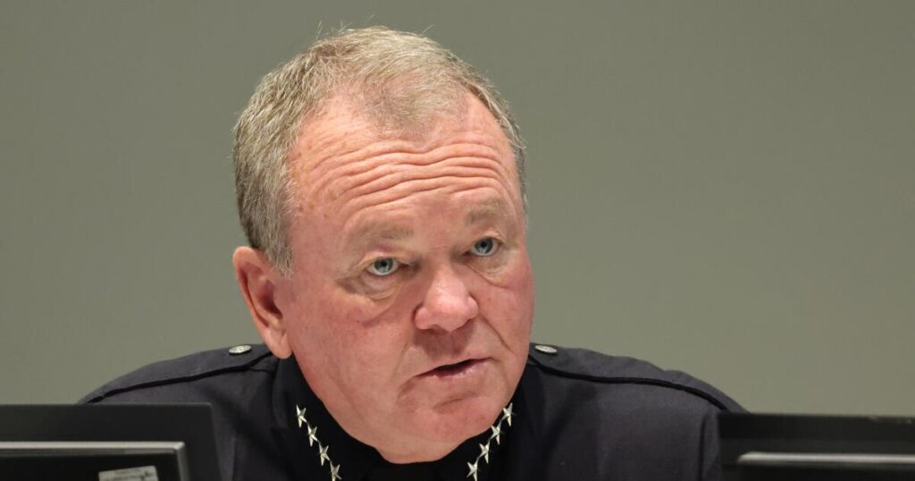 Who’s running the LAPD? Chief’s style draws mixed reviews in first year