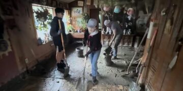 ‘It’s tragic here’: Lytle Creek residents are cut off, buried in mud after storm, resident says