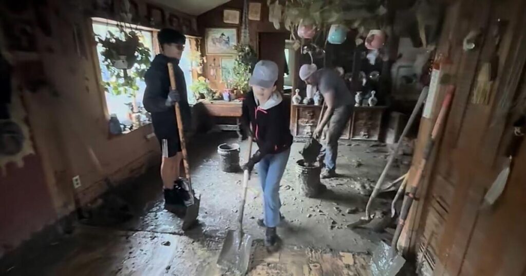 ‘It’s tragic here’: Lytle Creek residents are cut off, buried in mud after storm, resident says